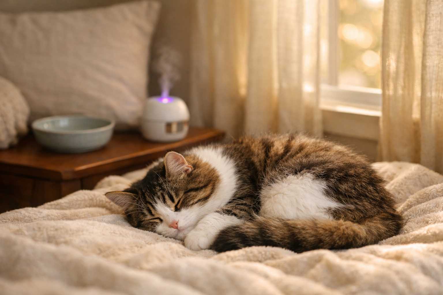 Schlafstörungen bei Katzen: Erkennen und Behandeln häufiger Probleme