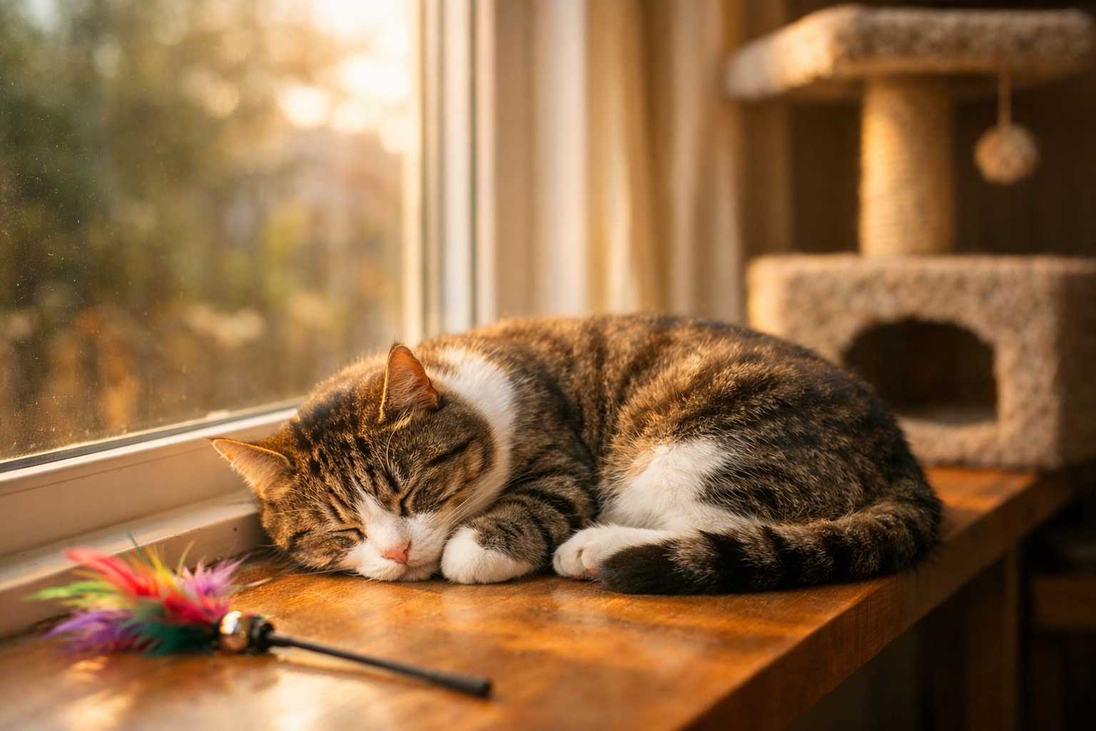 Bewegung und Schlaf bei Katzen: Ein umfassender Leitfaden