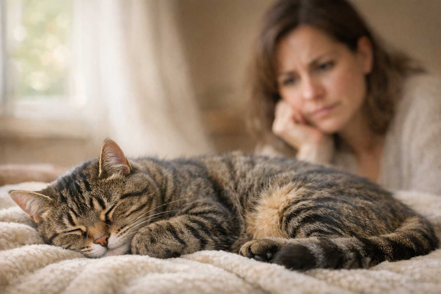 Gefahrenzeichen im Schlaf von Katzen erkennen: Wann es Zeit ist, den Tierarzt zu kontaktieren