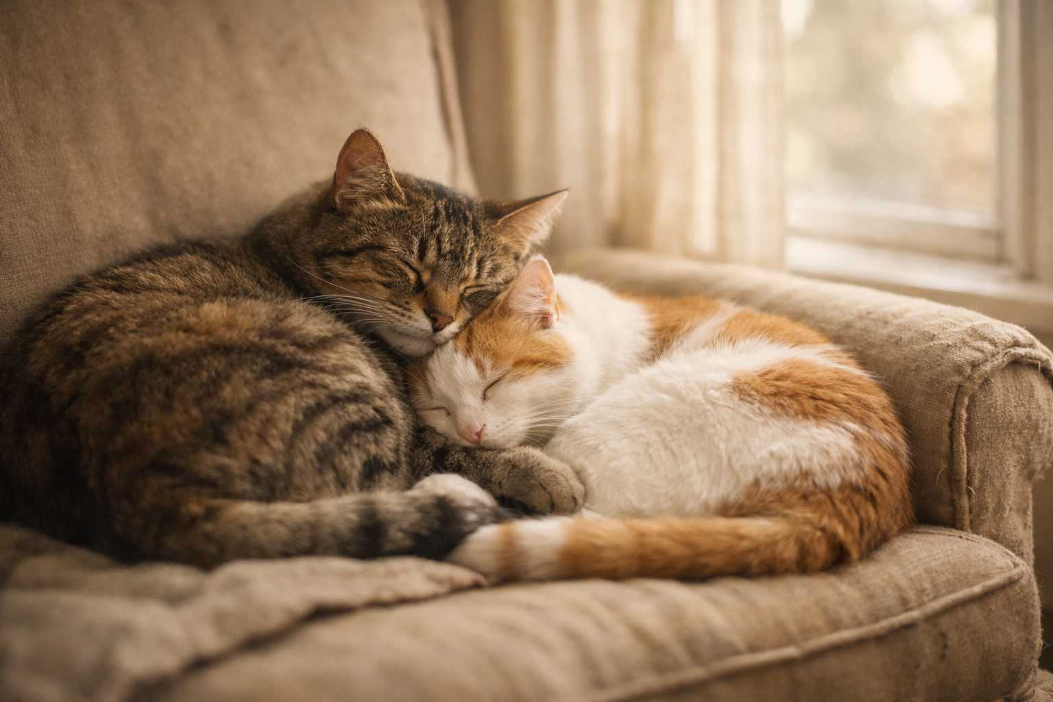Trauern aufeinander eingespielte Katzen umeinander? Katzenverlust verstehen