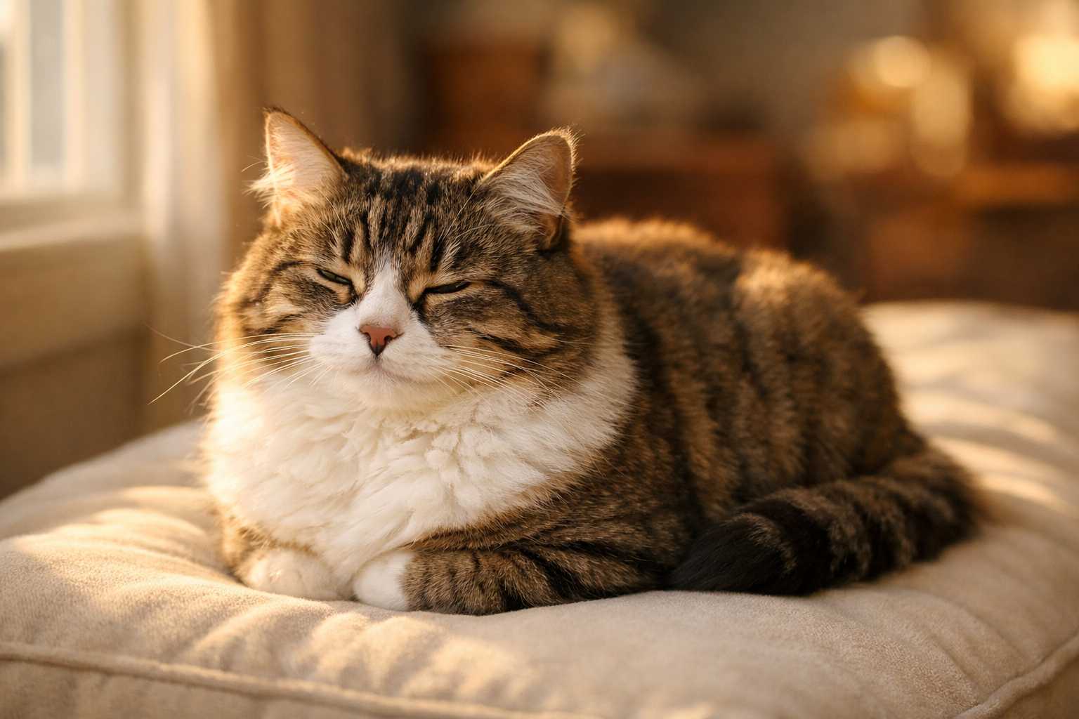 Die Katzen-Laib-Position: Was sie über die Stimmung Ihrer Katze verrät