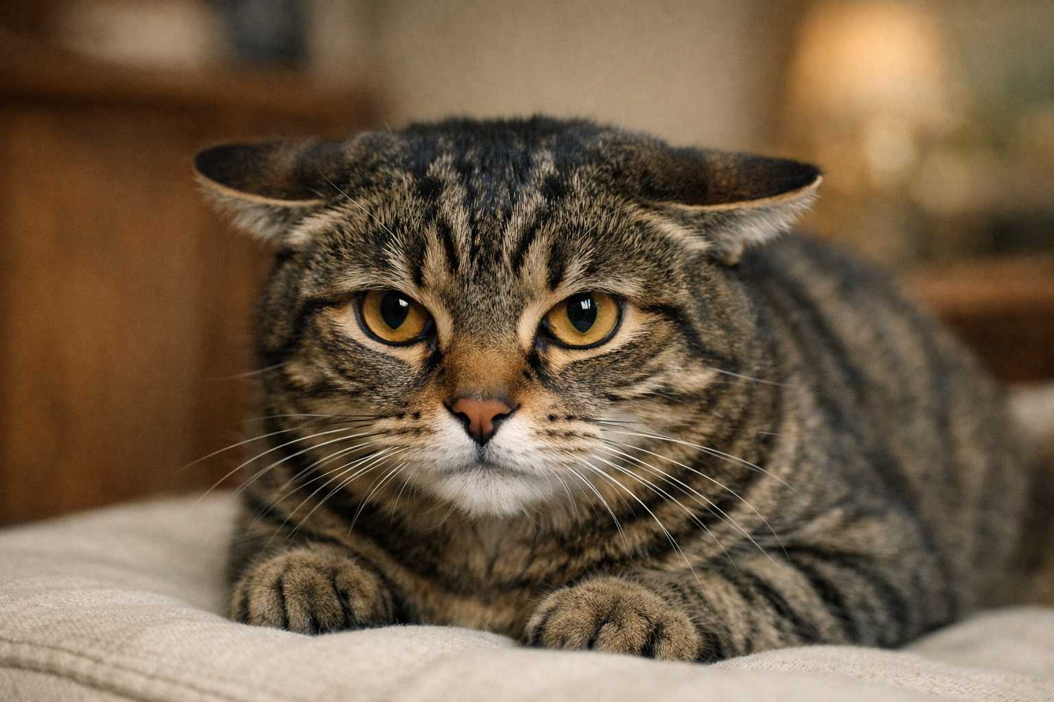 Abgeflachte Katzenohren: Was Ihre Katze Ihnen sagen möchte