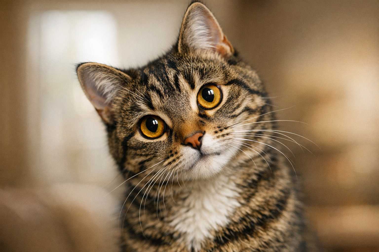 Kopfneigen bei Katzen: Was die Kopfbewegungen Ihrer Katze bedeuten