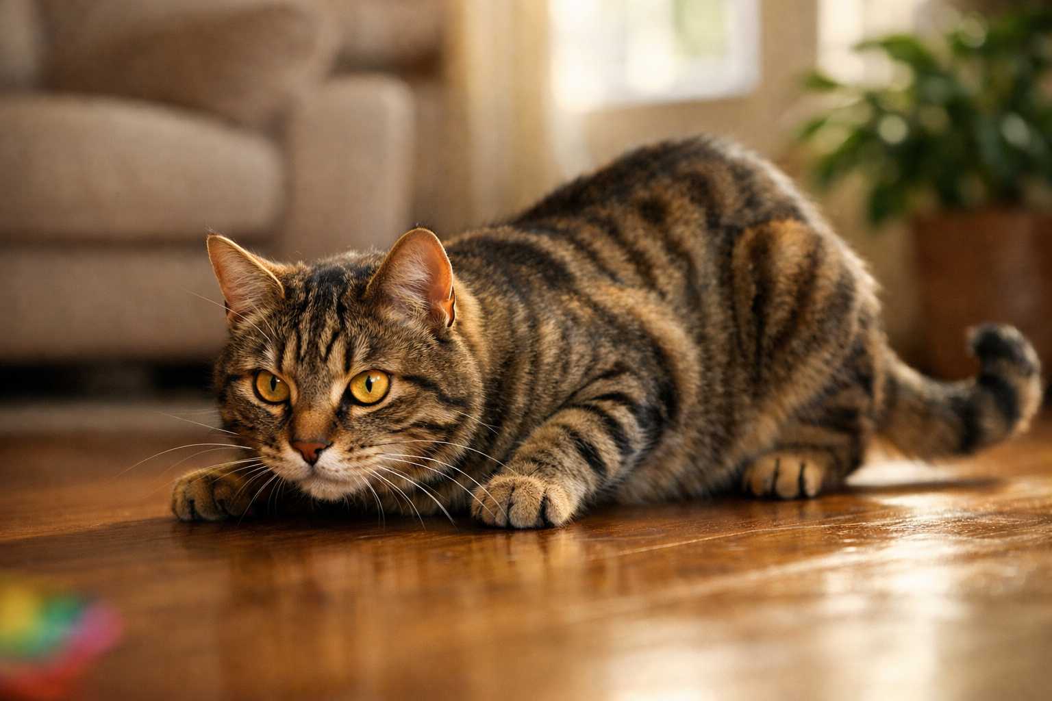 Warum Katzen vor dem Aufspringen mit den Hüften wackeln