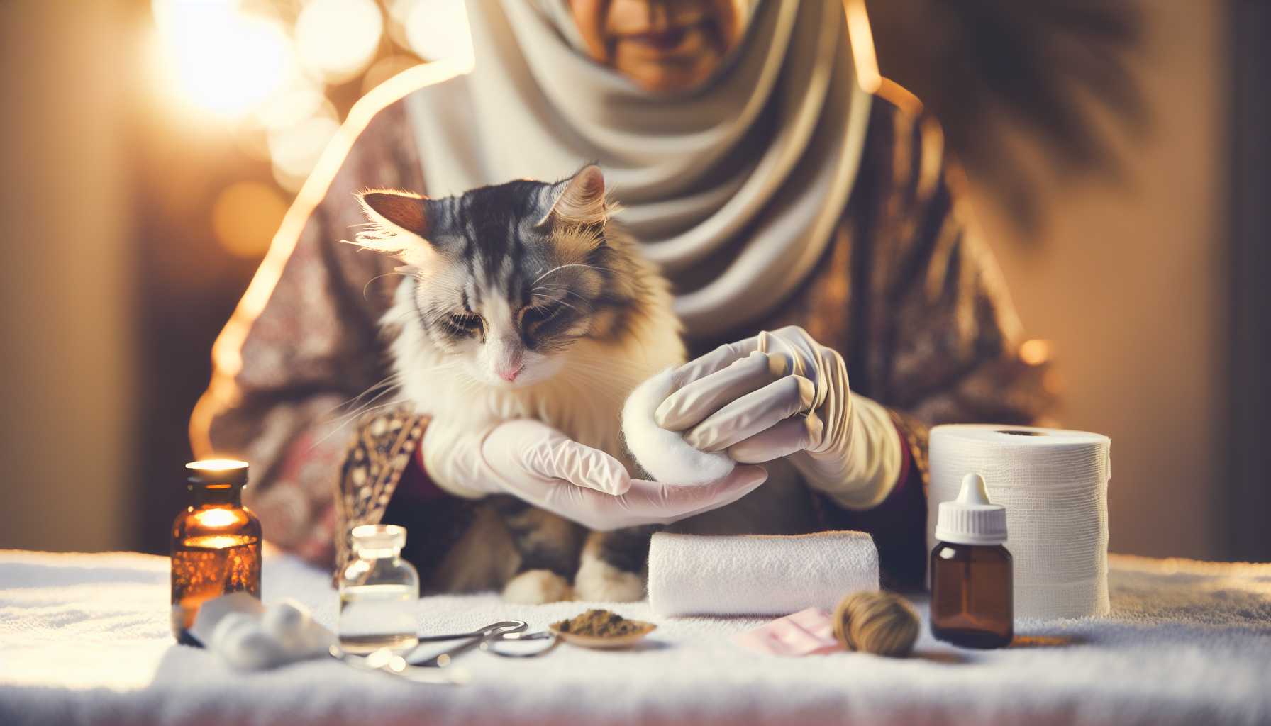 Natürliche Wundheilung bei Katzen: Behandlungsleitfaden für zu Hause
