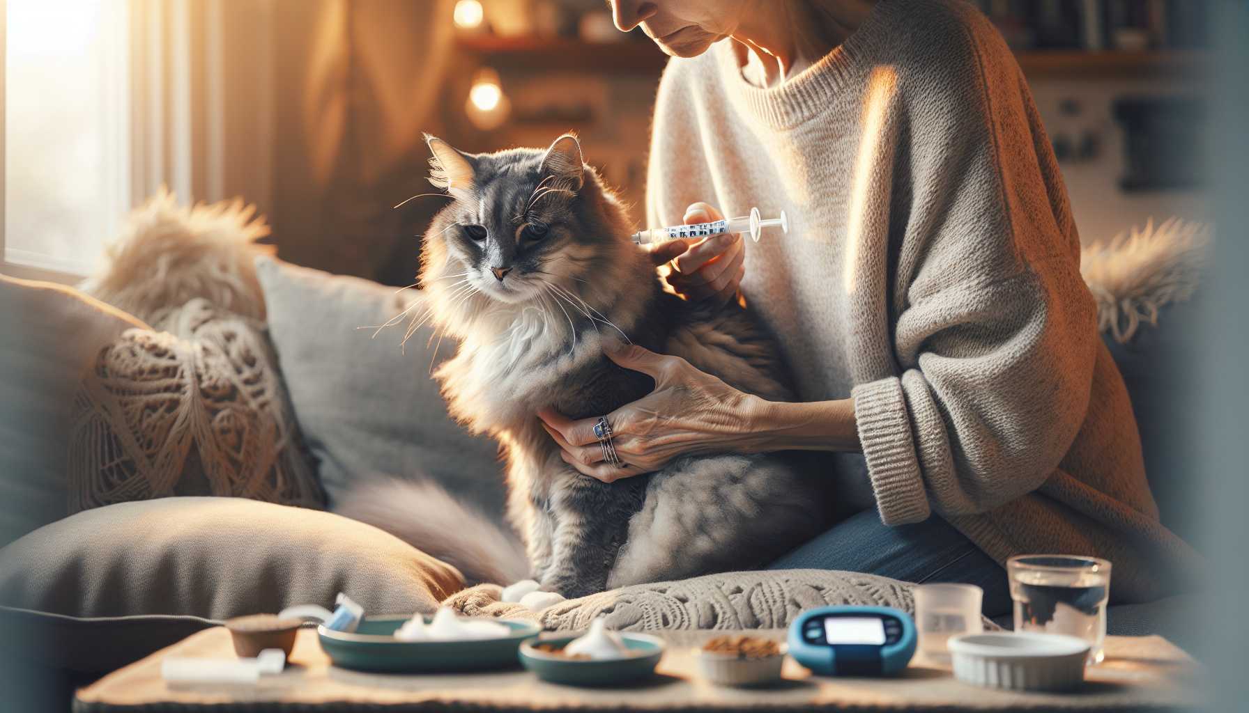 Umfassender Ratgeber zur Pflege älterer Katzen mit Diabetes