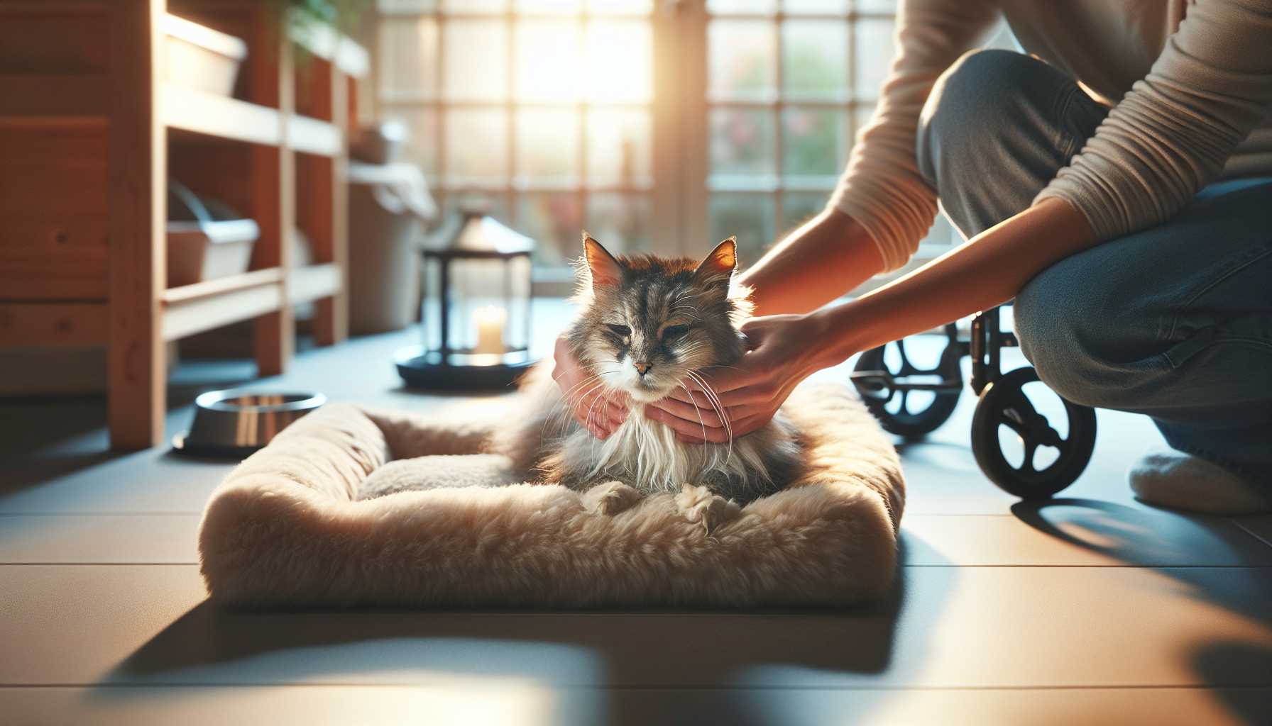 Schmerzmanagement bei älteren Katzen: Natürliche und medizinische Lösungen