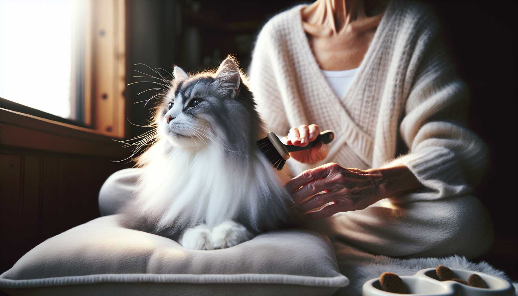 Ein Leitfaden zur Fellpflege bei Senior-Katzen: Die Pflege des alternden Fells Ihrer Katze