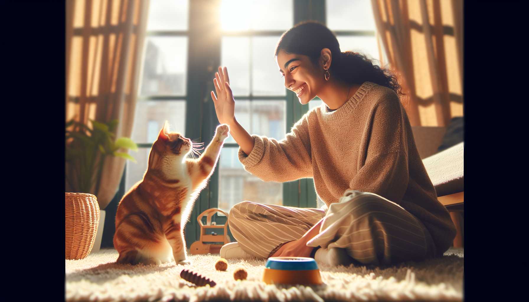 Wie man seiner Katze Tricks beibringt: 10 einfache Kommandos für Anfänger