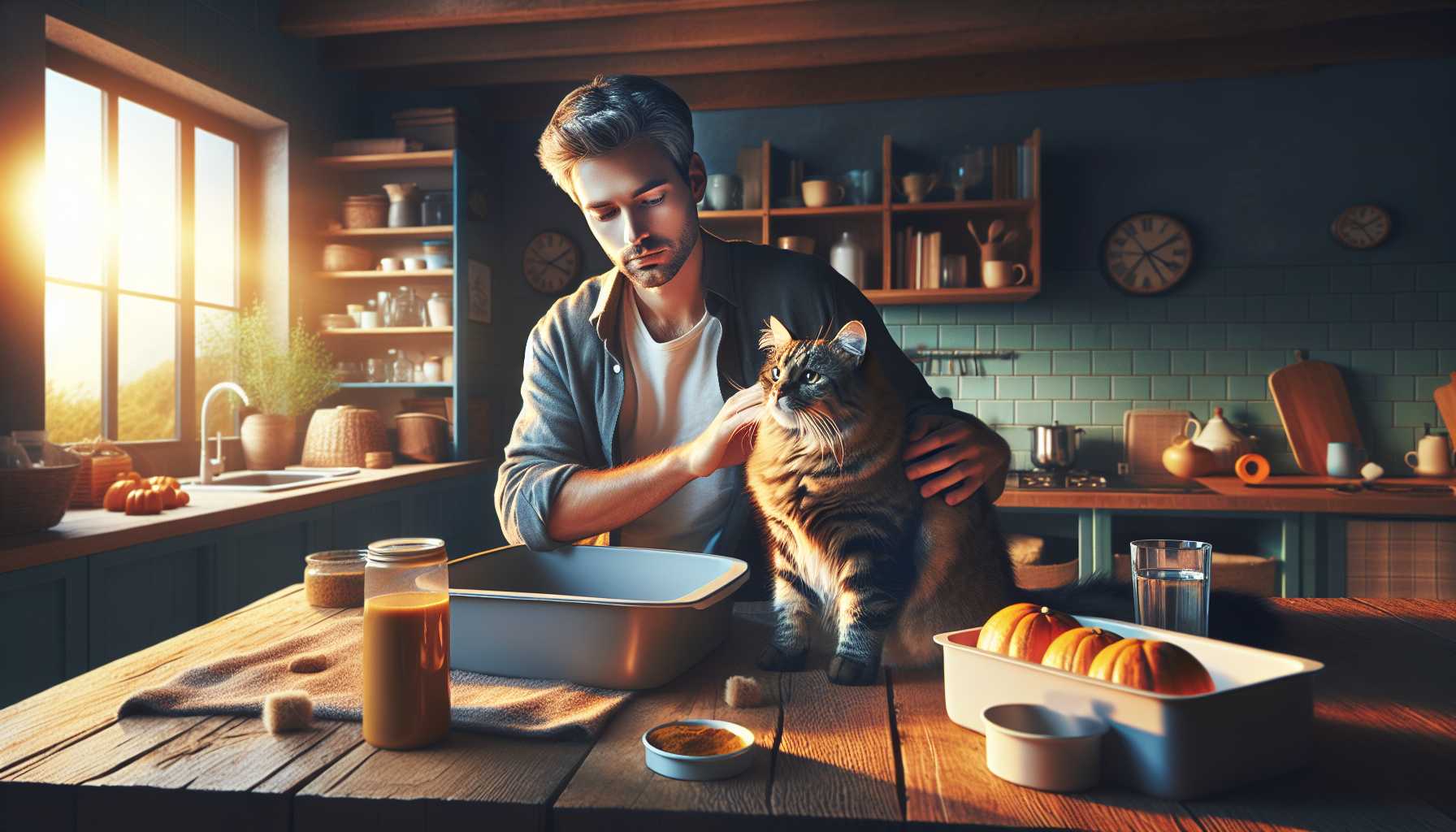 Katzenverstopfung behandeln: Natürliche Lösungen und Vorbeugung