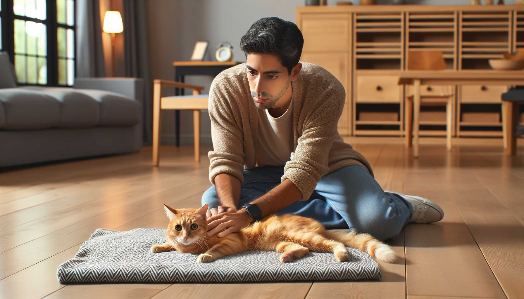 Wie man Katzenkrämpfe erkennt und darauf reagiert: Ein vollständiger Notfall-Leitfaden