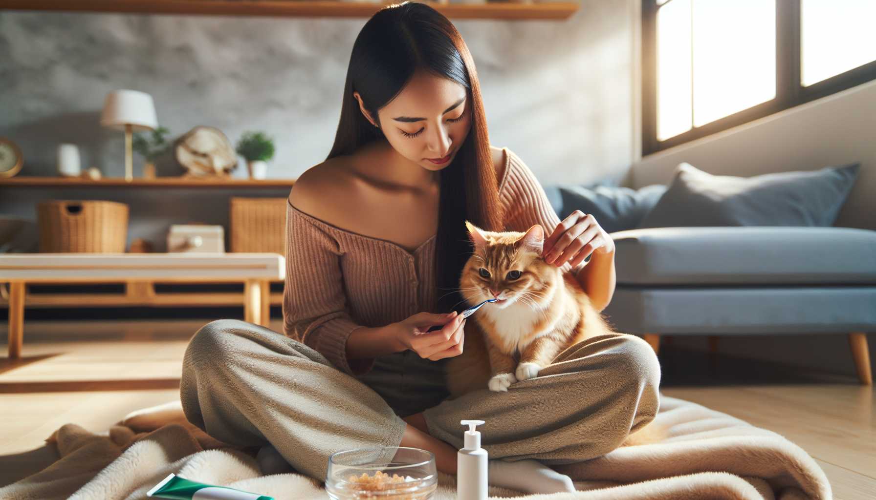 DIY Katzenzähne putzen: Sichere Zahnpflege-Methoden für zu Hause