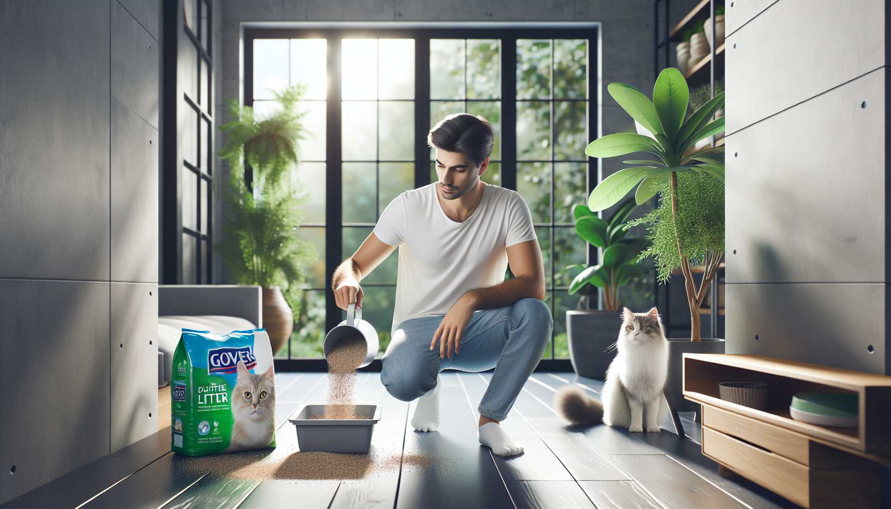 Staubfreies Katzenstreu für bessere Raumluft - Gesundheitsleitfaden 2024