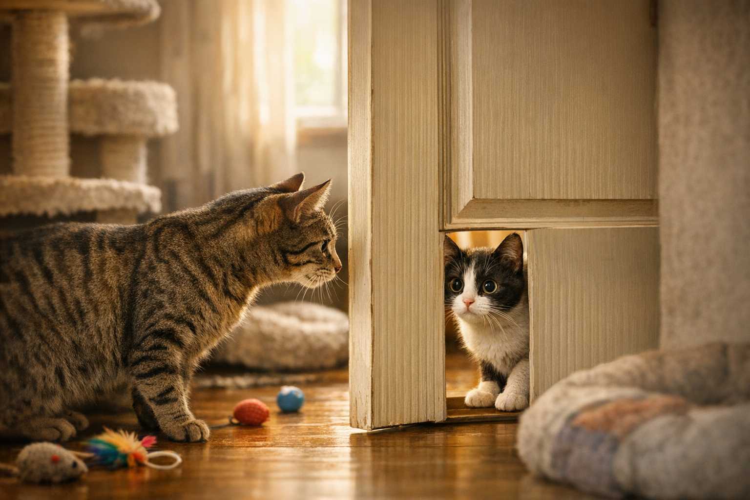 Neue Rettungskatzen einführen: Tipps für eine harmonische Mehrkatzenhaltung