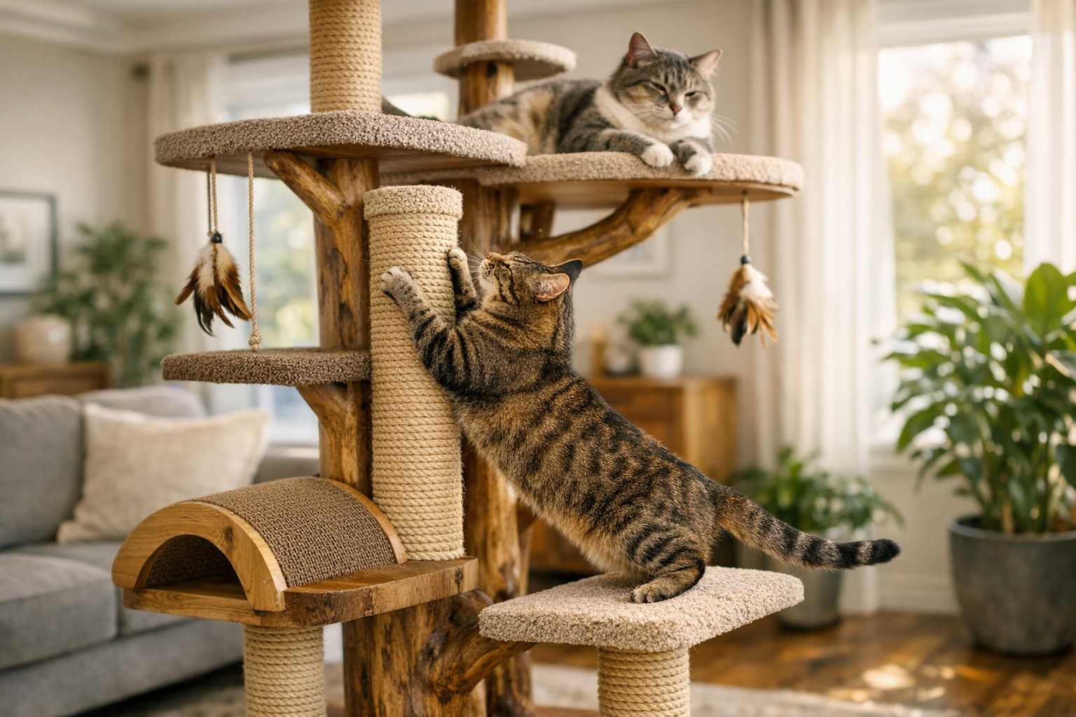 Der ultimative Leitfaden zur Gestaltung einer Mehroberflächen-Kratzstation für Katzen