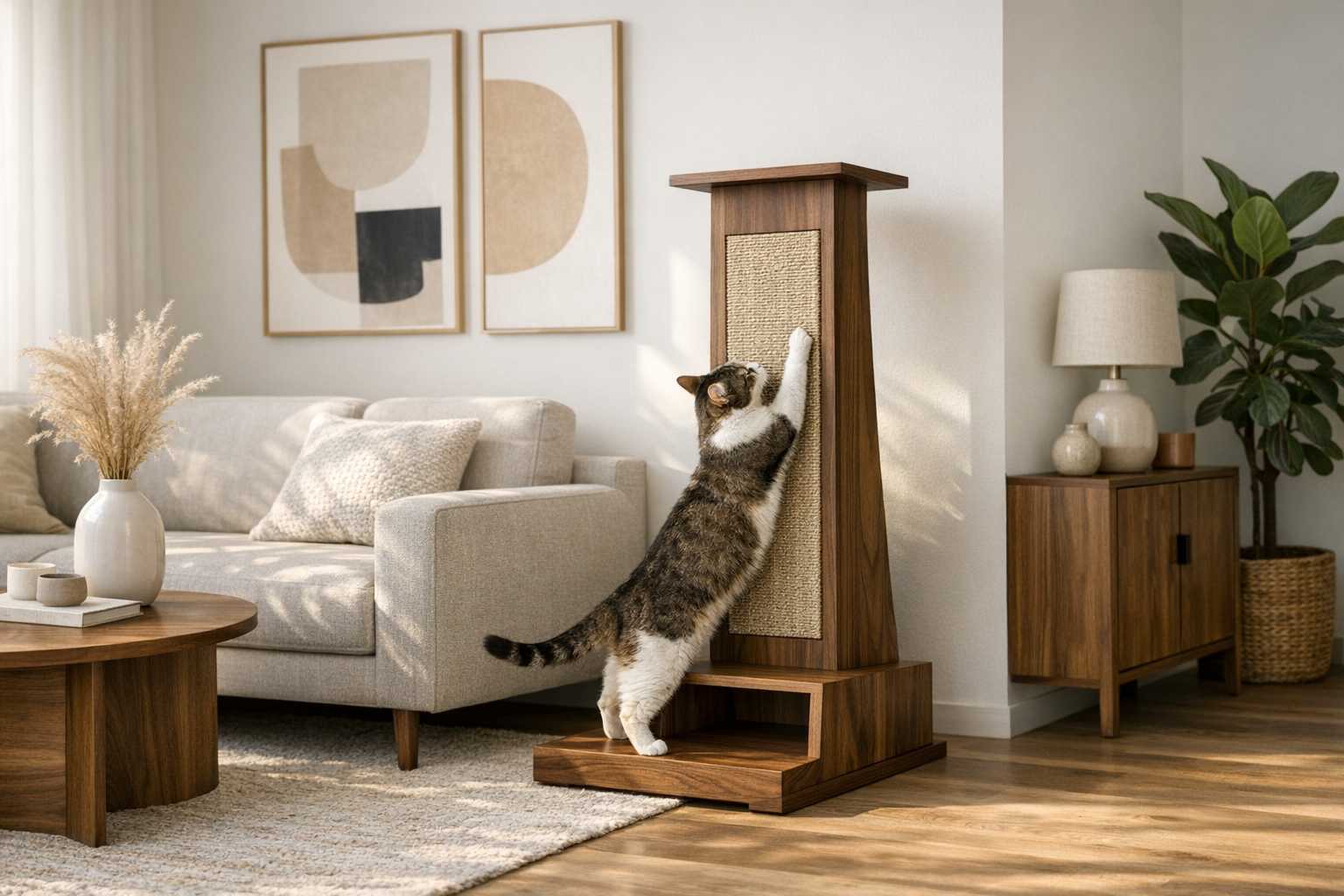 Moderne Katzen-Kratzmöbel: Stil und Funktionalität vereint